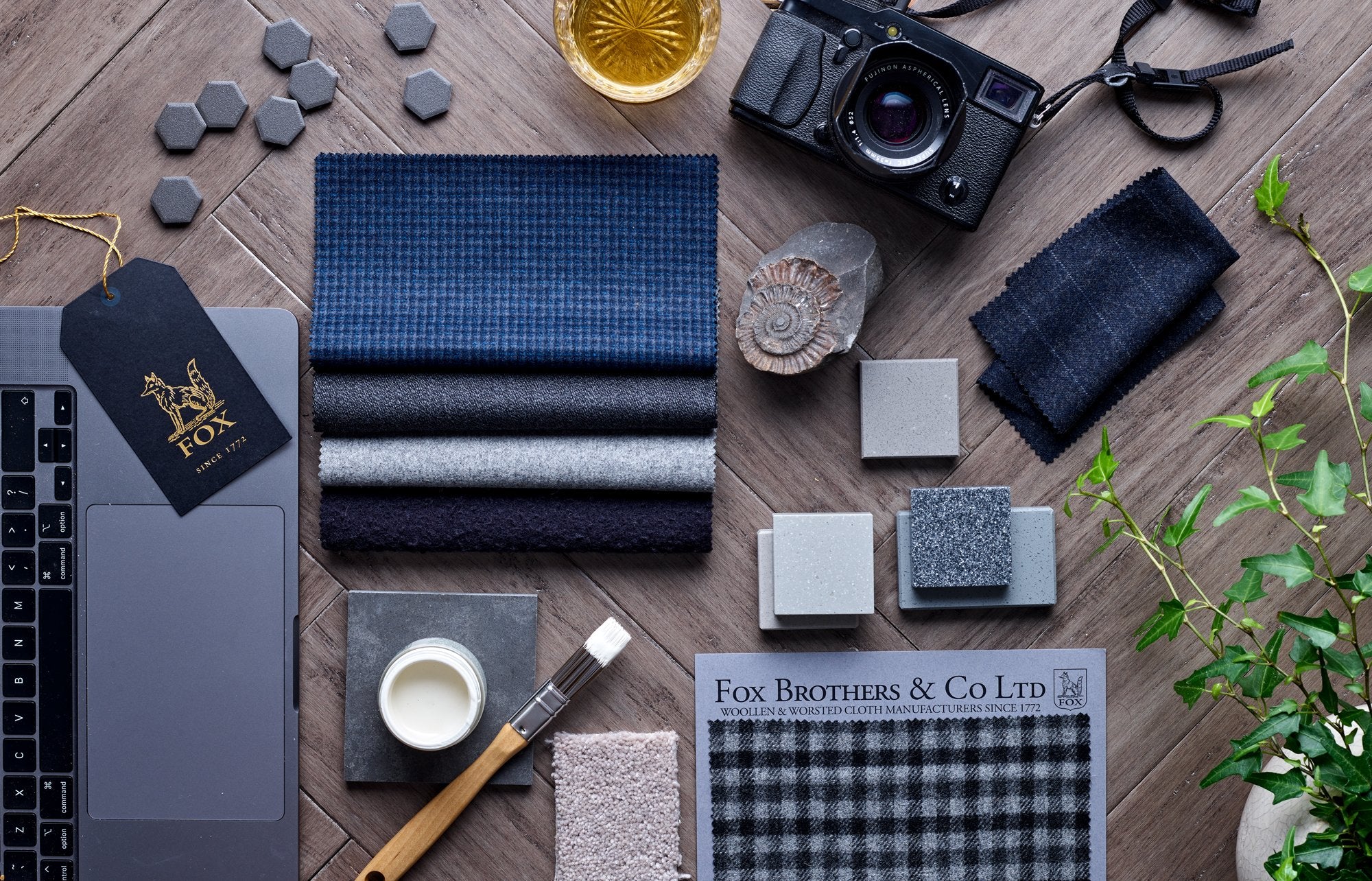 The Merchant Fox - Collection - Sky: The Interiors Cloth Collection