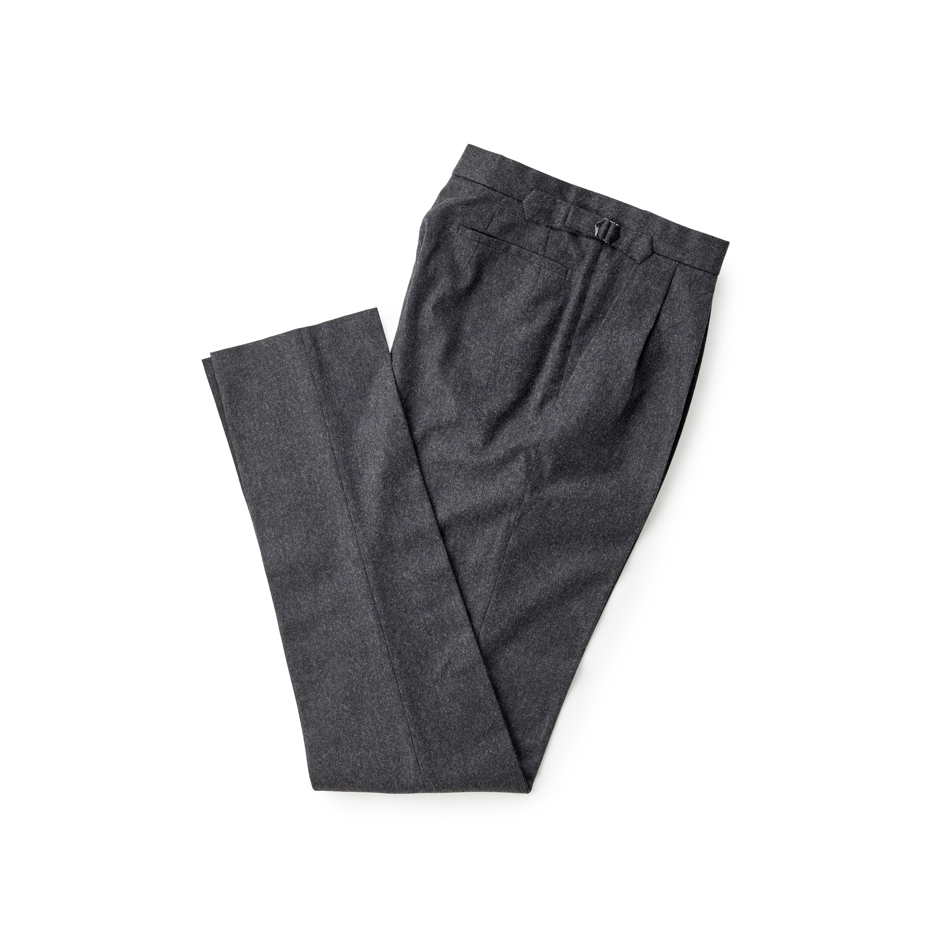 Fox Flannels Charcoal Lightweight Trousers