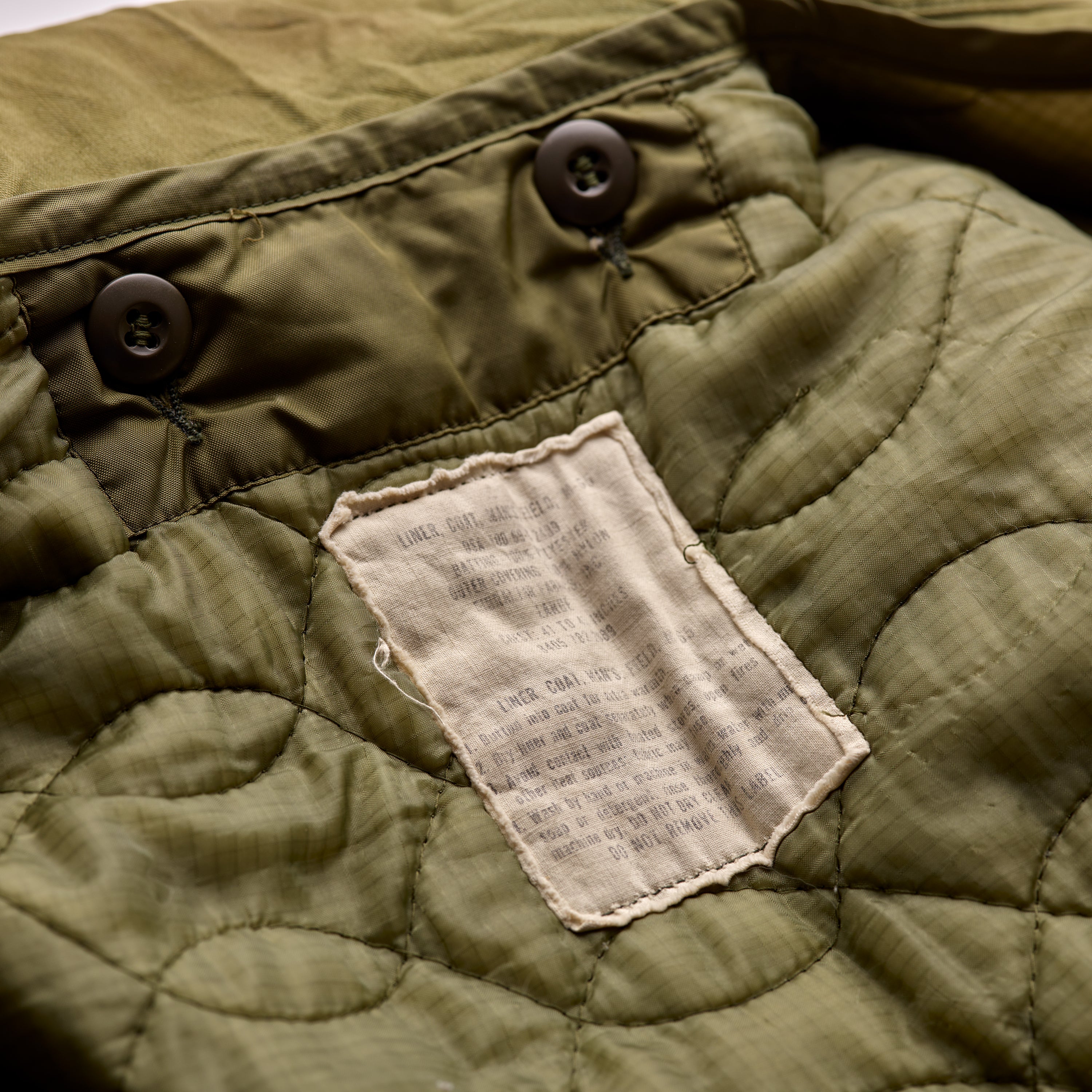The Liner Coat Man's Field Jacket M65 : First Pattern