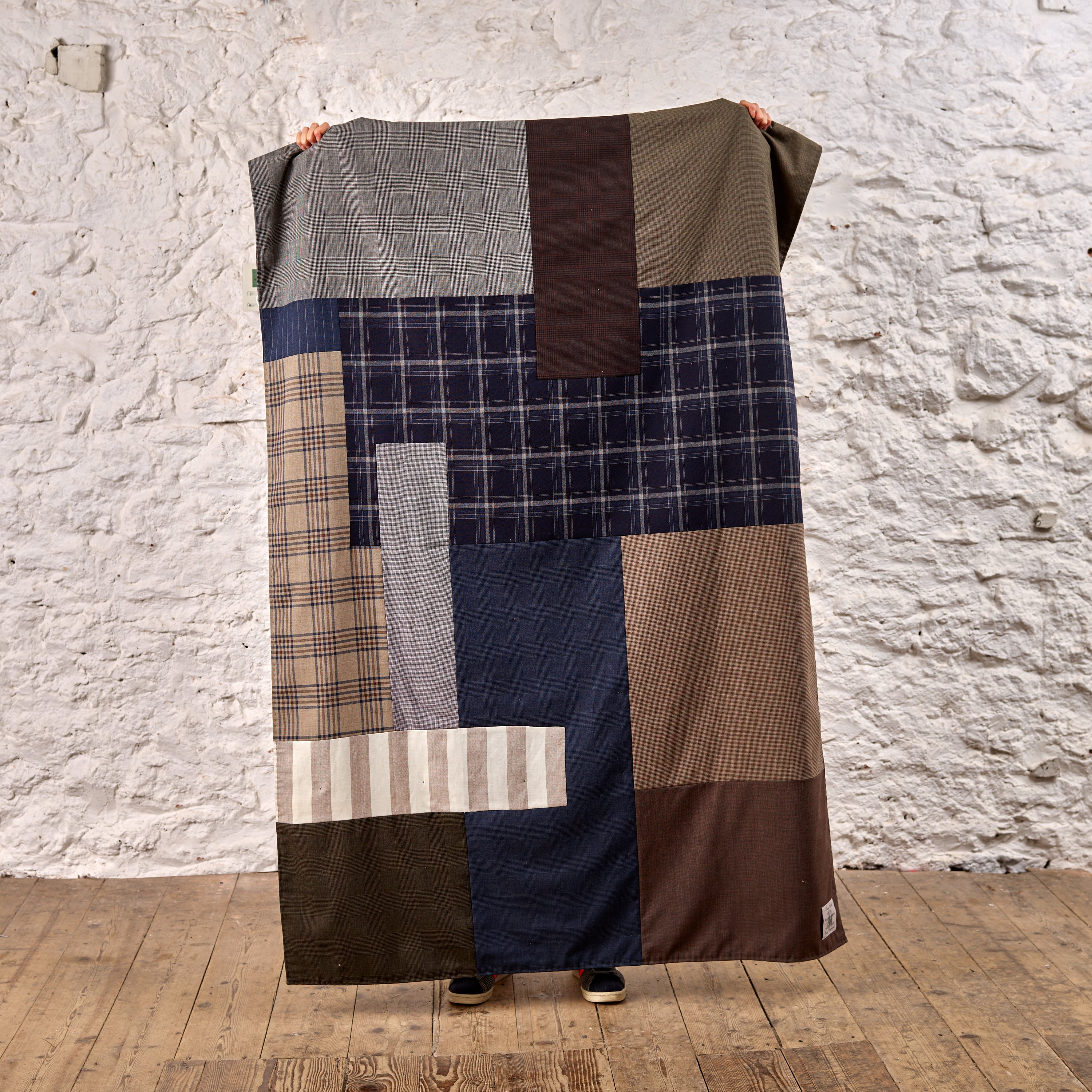 The Double Worsted Patchwork Blanket