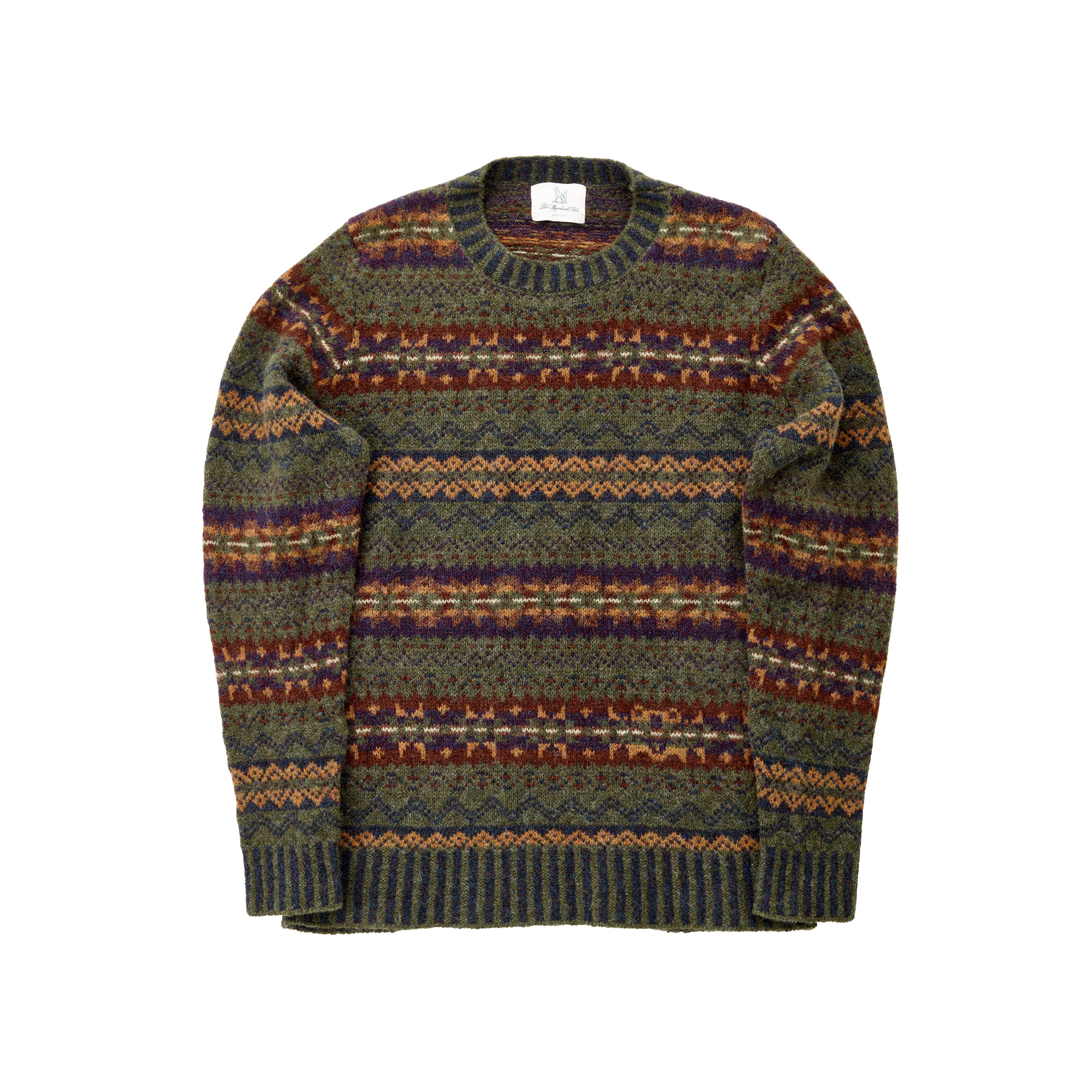 The Melrose Sweater in Forest