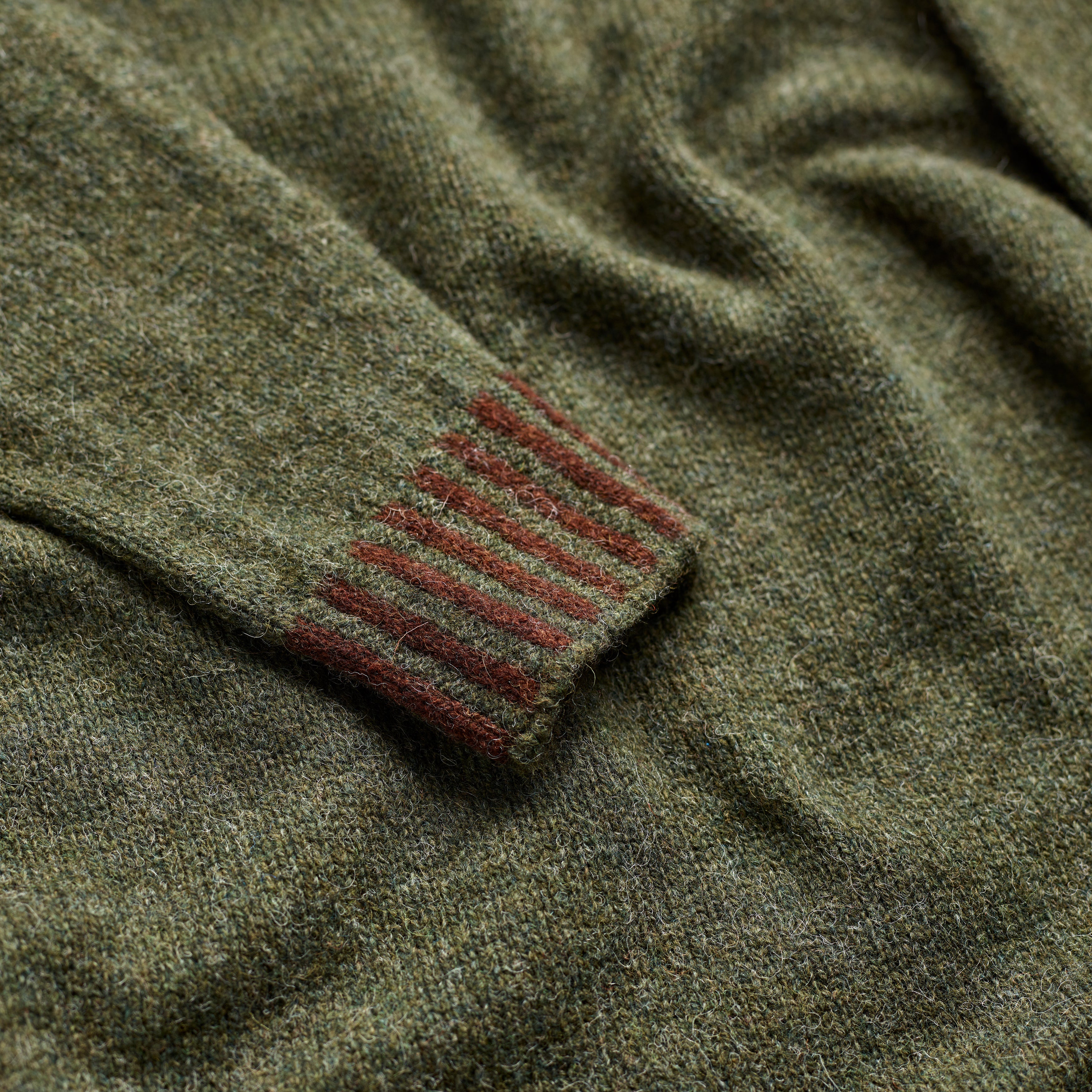 The Jedburgh Sweater in Scots Pine
