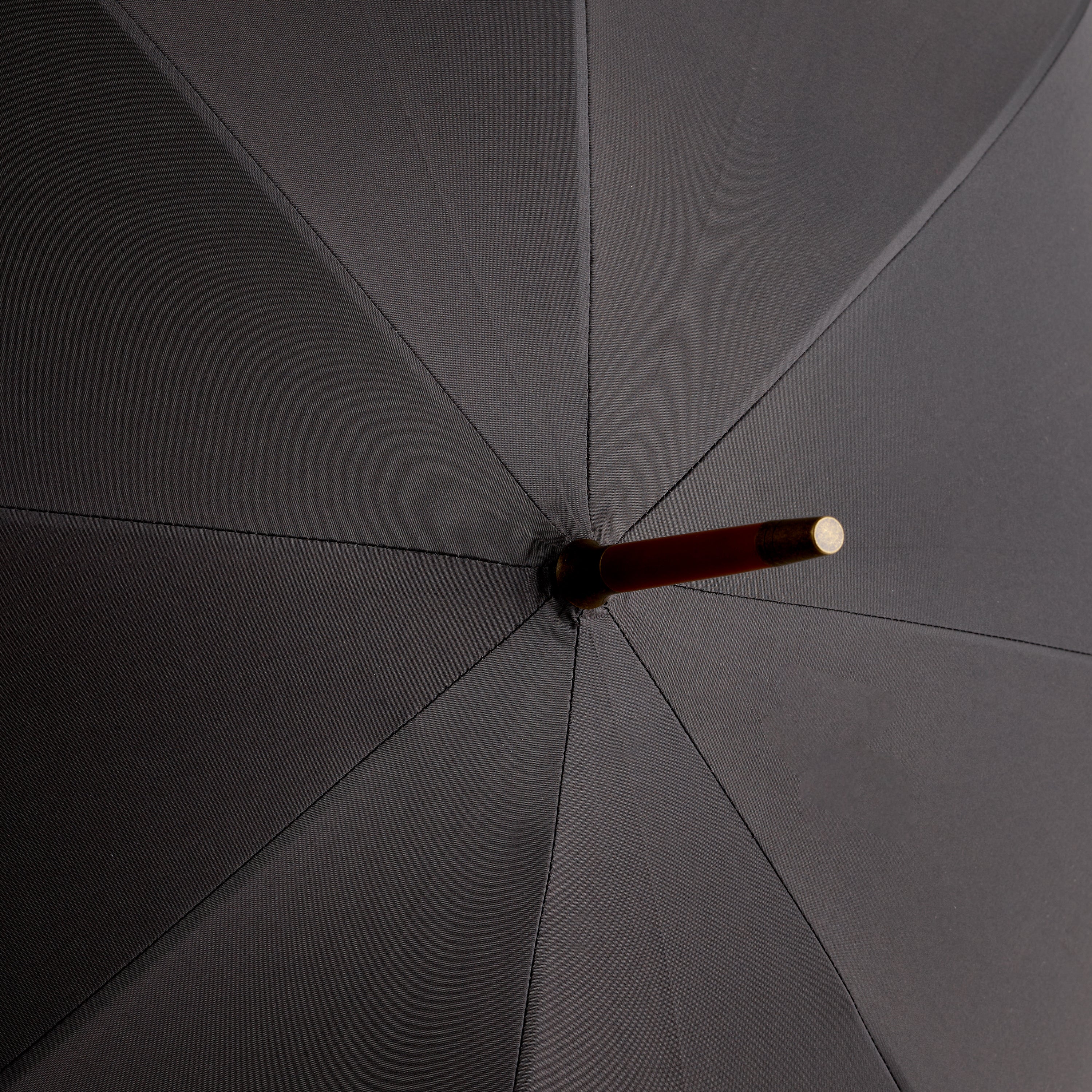 Fox Umbrellas Whangee Handle Dark Grey Umbrella