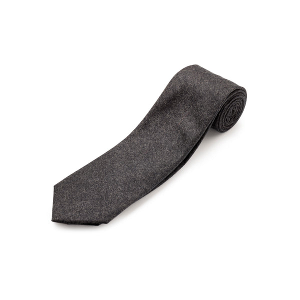 Fox 3 Fold Charcoal Self-tipped Anniversary Edition Tie
